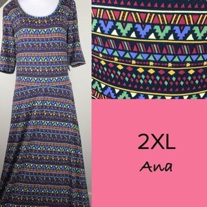 2XL LuLaRoe Ana Dress (18-20)